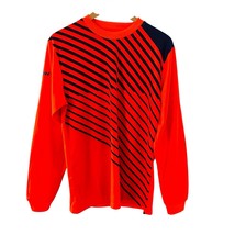 Vizari Soccer Men Goalkeeper Jersey Shirt Size Medium Orange Padded Elbo... - $14.99