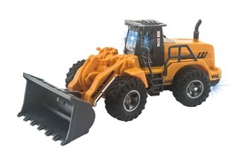 1:30 Construction Bulldozer RC Truck 5CH Remote Control Toy Dozer 5 Channel Dirt - £18.19 GBP