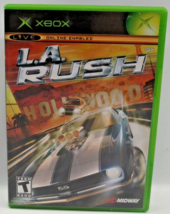 L.A. Rush Microsoft XBOX Video Game Tested Works - $3.61