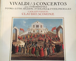 Vivaldi 5 Concertos Pour 2 Trompettes 2 Cors Luth Basson 2 Violons &amp; 2 V... - $12.99