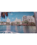 Miami Beach Florida Indian Creek Postcard - $3.99