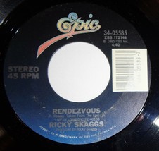 Ricky Skaggs 45 RPM Record - Rendezvous / You Make Me Feel Like A Man A9 - £3.08 GBP