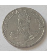 1975 Colombia 1 Peso Standard Circulation Coin - €1,69 EUR