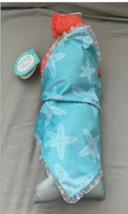 Disney Parks Baby Ariel in a Blanket Plush Doll NEW RETIRED NLA image 2