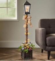 Pan Orama-48&quot; Lighted Butterfly Topiary Lantern 11&quot;Lx11&quot;Dx48&quot;H 2 AAA bat... - $66.49