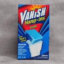 VTG 1996 VANISH Hang-Ins Automatic Toilet Bowl Cleaner Refill Tablet NEW - $14.78 CAD