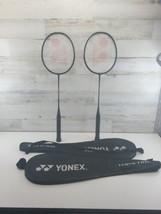 YONEX GR 303i Combo Badminton Racquet with Full Cover, Set of 2 Black - $53.22
