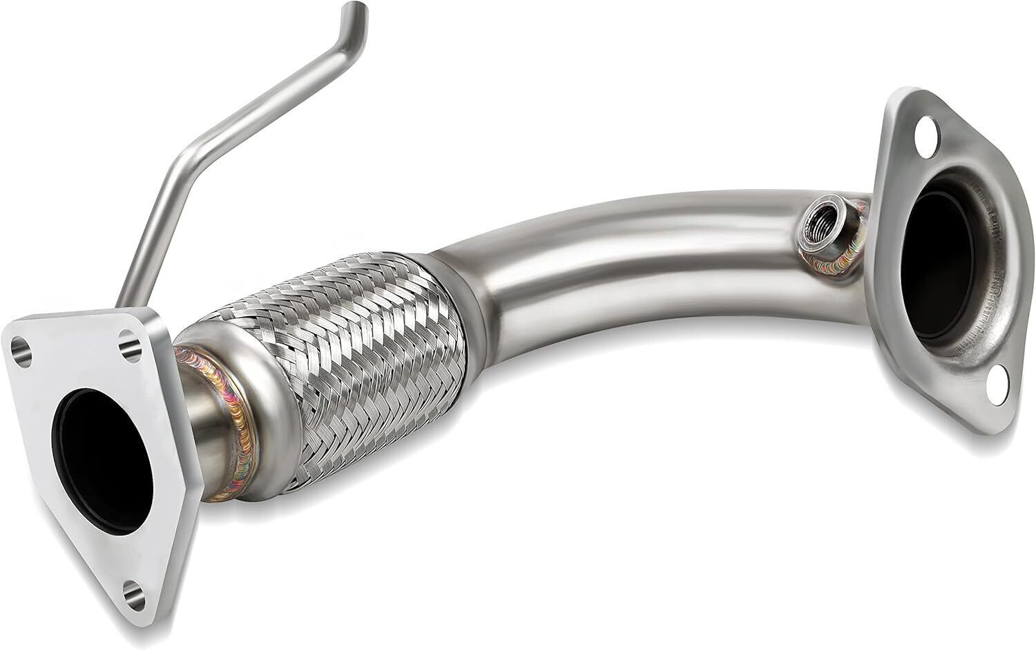 JY PERFORMANCE Front Flex Pipe Compatible With 2003-2007 2.4L Honda Accord - $112.84