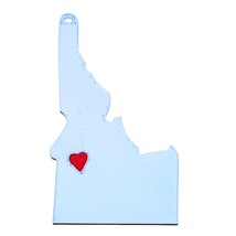 Idaho State Boise Heart Ornament Christmas Decor USA PR244-ID - $4.99