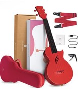 Enya Concert Ukulele AcousticPlus Nova U/RD EQ 23” Cutaway Carbon Fiber Kit - £121.10 GBP