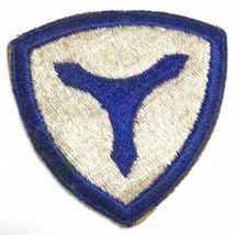 US Army Shoulder Patch 3rd Service Command Vintage WW II  Embroidered In... - $6.66