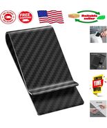 Innovative Carbon Fiber Money Clip Wallet - Hold Up to 50 Bills &amp; 15 Cards - $280.49 MXN
