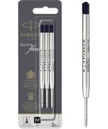PARKER QUINKflow Ballpoint Pen Ink Refills, Medium Tip, Black, 3 Count - $281.87 MXN