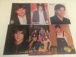 Ashton Kutcher teen magazine pinup poster clippings That 70&#39;s Show - $10.00
