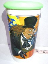 Penguin Cup Frisbee Lid Collector Promo 1992 McDonald&#39;s Batman Movie Dri... - $16.34