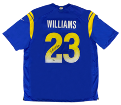 Kyren Williams Autographed Nike Los Angeles Rams Blue Game Jersey Beckett - $295.00
