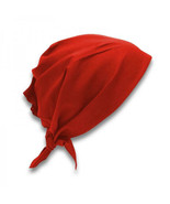 Plain Red - 12Pcs Paisley Print Bandana 100%Cotton Cover Head Warp Scarf - $29.98
