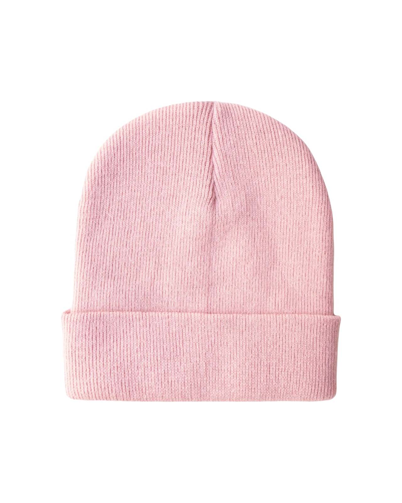 CS111 HAAKWEAR Traditional Silent Cuffed Beanie, Pearl Pink - $19.00