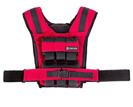 Driven | 28lb Red Weight Vest | Superior Quality | Adjustable Removable Weights - £106.15 GBP