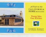 Young Idea Gas Kitchen Brochure LA Farmers Market California Home Magazine - $17.82