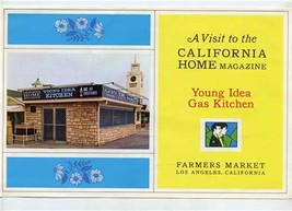 Young Idea Gas Kitchen Brochure LA Farmers Market California Home Magazine - £14.24 GBP