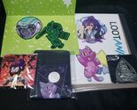 Yume Lot Wallet Planchette Charm Metal Pin Stickers Patch Set Loot Crate... - $15.14