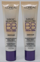 L&#39;Oréal Magic Skin Beautifier BB Cream 812 Light Clear 1.0 fl oz Lot of 3 - $29.67