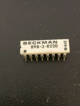 10 Pcs Beckman 898-3-R220, Resistor, Network, Film, Isolated, 2 W - £16.64 GBP