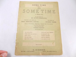 Vintage Sheet Music Score 1919 Some Time Solo From The Musical Play Some Time - £6.96 GBP