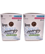 2x L&#39;eggs Sheer Energy Medium Leg Support Control Top Tights 2 Pairs SUN... - $29.65