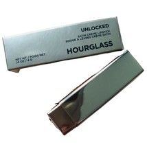 Hourglass Cosmetics Unlocked Satin Creme Lipstick in Lava 322 Full Size ... - £18.87 GBP