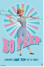 NEW Disney Pixar Toy Story 4 Bo Peep Poster 22 x 34 in. saving one toy at a time - $2.95