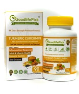 Premium Turmeric Curcumin with Ginger Capsules .Unique Formula for Extra... - $18.98