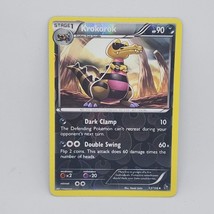 Pokemon Krokorok Flashfire 57/106 Uncommon Reverse Holo Stage 1 TCG Card - £1.36 GBP