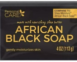 SHIP 24 HRS-Personal Care African Black Soap With Shea Butter  4oz Bar-B... - $5.82