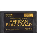 SHIP 24 HRS-Personal Care African Black Soap With Shea Butter  4oz Bar-B... - €4,98 EUR