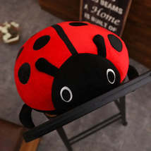 Kawaii Ladybird Cute Plush Toy Soft Ladybug Insect Hold Doll Pillow Cushion Nove - £7.92 GBP