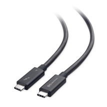 Cable Matters [Intel Certified] 40Gbps Active Thunderbolt 4 Cable 6.6 ft with 10 - £81.77 GBP