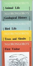 5 Ngorongoro&#39;s Booklets 1st Visitor Geological Trees Shrubs Bird &amp; Animal Life  - £38.10 GBP