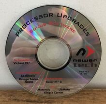 Vintage 1997 Newer Tech Apple Mac Processor Upgrades Bonus Software Disc - $19.99