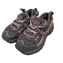 L.L. Bean Girls 11 Shoes Low Brown Trail Hiking Sneakers Size 11 Bungee Cord - £18.67 GBP