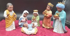 Homco Little Ones Nativity Set Home Interiors 57076 w/Orig. Packaging  V... - £66.93 GBP