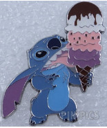 Disney Lilo &amp; Stitch Loungefly Stitch Food Treats Ice Cream Cone pin - £11.65 GBP