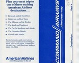 Command Airways Ticket Jacket American Airlines  - $27.72
