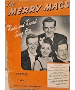 Antique &quot;The Merry Macs Radio And Record Song Hits&quot; - 1943M - $28.05