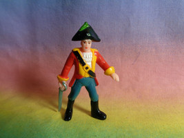 Miniature Plastic Buccaneer Pirate Figure or Cake Topper - £2.03 GBP