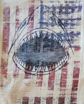 BEACHCOMBERS ~ Youth Size Medium (M) ~ Patriotic Shark ~ 100% Cotton T-S... - $20.00
