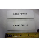 Boat  Tag Name plates, nylon glue on  4&quot;x1-1/4&quot;, 16 different plates - $337.76 MXN