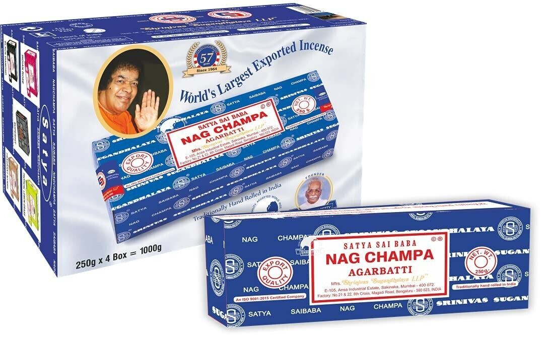 Incienso Nag Champa Divine Karma 15 g Satya
