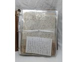 Binder Of Over (70) 1850-60s Immigrant Letters To The Quick Family In Ohio  - £623.22 GBP